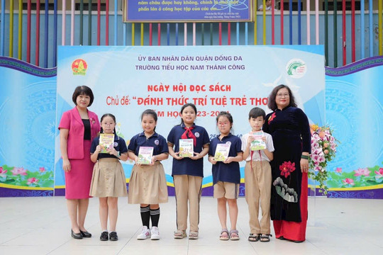 Trường Tiểu học Nam Thành Công: Đi đầu chuyển đổi số trong hoạt động thư viện, phát triển văn hoá đọc
