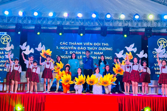 Sơ khảo Hội thi “Tuyên truyền viên giỏi tuyên truyền Quy tắc ứng xử nơi công cộng” thành phố Hà Nội năm 2023