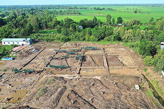 Di tích khảo cổ Óc Eo - Ba Thê đang được hoàn thiện hồ sơ đề cử là Di sản văn hóa thế giới