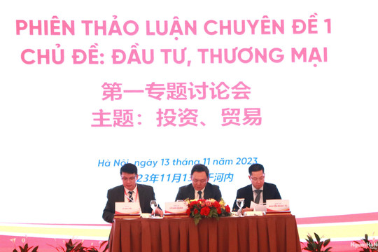 Thúc đẩy hợp tác đầu tư, thương mại Việt – Trung