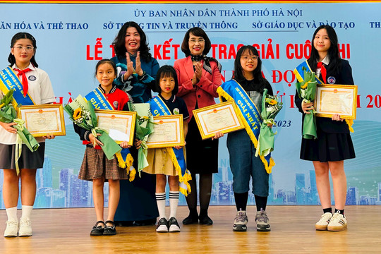 Tổng kết và trao giải Cuộc thi Đại sứ Văn hóa đọc thành phố Hà Nội lần thứ III, năm 2023