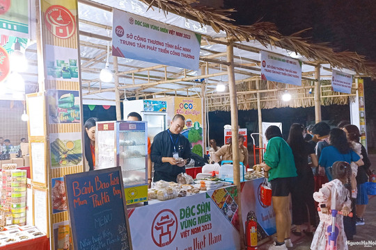 Gần 300 gian hàng tham gia Hội chợ Đặc sản Vùng miền Việt Nam 2023