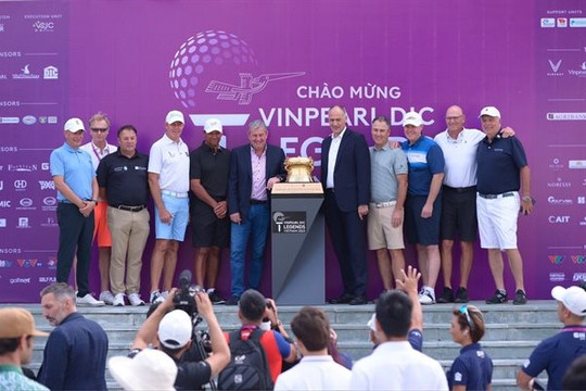60 huyền thoại golf thế giới tham gia tại Giải Vinpearl DIC Legends Vietnam 2023
