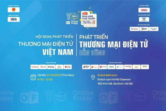 Sắp diễn ra Hội nghị Phát triển thương mại điện tử Việt Nam