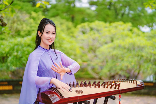Nữ nghệ sỹ đàn tranh Mai Nga sẽ biểu diễn ở “Giai điệu bốn mùa” tại Ngọ Môn Huế