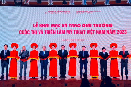 Khai mạc Triển lãm Mỹ thuật Việt Nam năm 2023