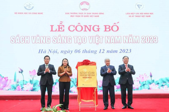 Công bố Sách vàng Sáng tạo Việt Nam 2023