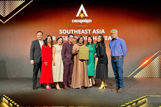 T&A Ogilvy tiếp tục được vinh danh tại Campaign Asia Agency Of The Year 2023