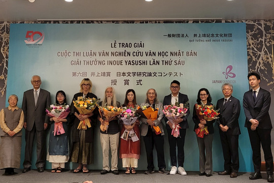 Giải thưởng Inoue Yasushi - thúc đẩy nghiên cứu văn chương Nhật tại Việt Nam