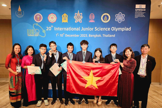 6 học sinh Hà Nội đều giành huy chương Olympic khoa học trẻ quốc tế