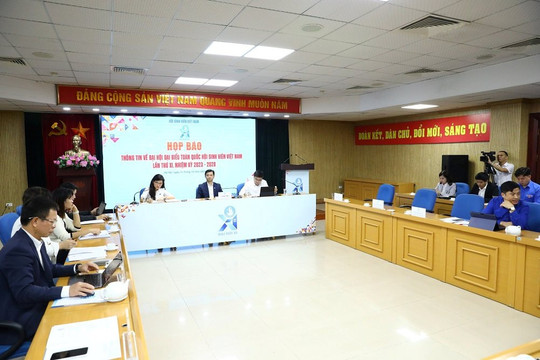 696 đại biểu dự Đại hội đại biểu Hội sinh viên Việt Nam lần thứ XI, nhiệm kỳ 2023-2028