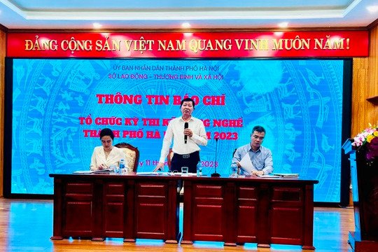 Gần 300 thí sinh tranh tài Kỳ thi kỹ năng nghề thành phố Hà Nội năm 2023