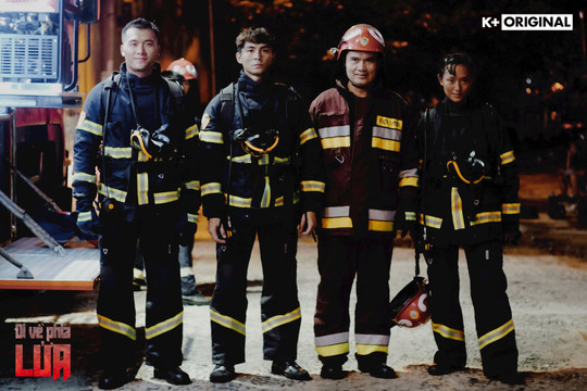 "Đi về phía lửa" - Bộ phim truyền hình về lính cứu hoả sẽ lên sóng vào dịp Tết Nguyên đán