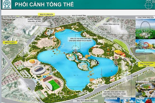 Hà Nội công bố quy hoạch chi tiết khu công viên văn hóa, vui chơi giải trí thể thao Hà Đông