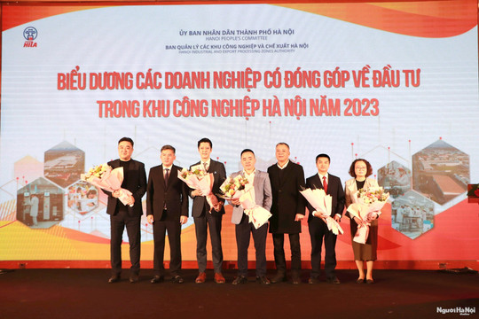 Thu hút đầu tư vào khu công nghiệp Hà Nội năm 2023 đạt 613 triệu USD