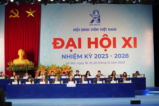 Phiên trọng thể Đại hội đại biểu Hội Sinh viên Việt Nam lần thứ XI