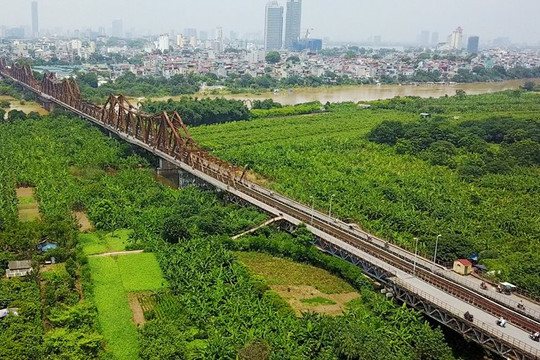 Hà Nội triển khai đề án công viên văn hóa bãi giữa sông Hồng