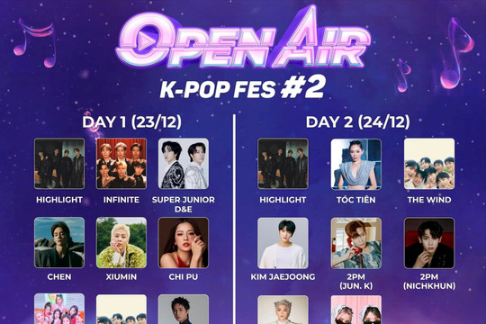 Chương trình Đại nhạc hội K-Pop Open Air #2 chính thức tạm dừng