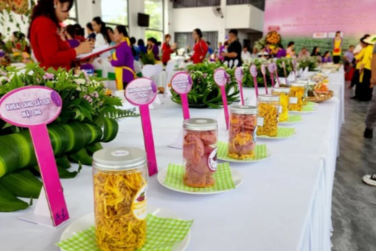 100 món ăn chế biến từ khoai lang được xác lập kỷ lục Việt Nam