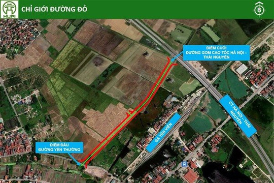 Hà Nội công bố chỉ giới đường đỏ 5 tuyến đường trên địa bàn huyện Gia Lâm