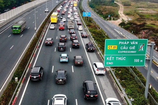 Cao tốc Cầu Giẽ - Ninh Bình được mở rộng lên 6 làn xe