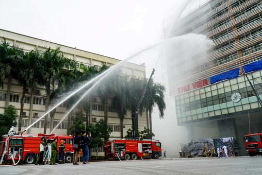7 nhóm giải pháp để nâng cao hiệu quả công tác phòng cháy chữa cháy trên địa bàn Thủ đô