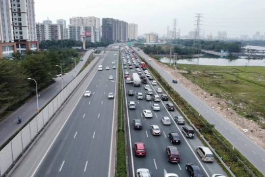 Phân luồng các trục đường cửa ngõ Thủ đô để hạn chế ùn tắc trong dịp Tết Nguyên đán 2024
