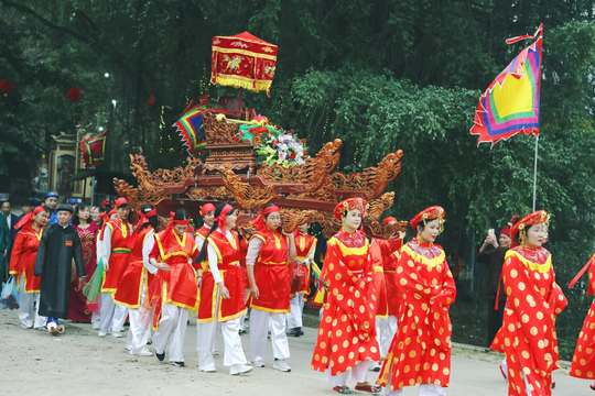 Lễ hội đền Du Yến đón nhận Di sản văn hóa phi vật thể Quốc gia