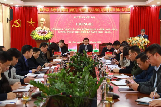 Huyện Mê Linh: Nguyên tắc tập trung dân chủ trong xây dựng Đảng được phát huy