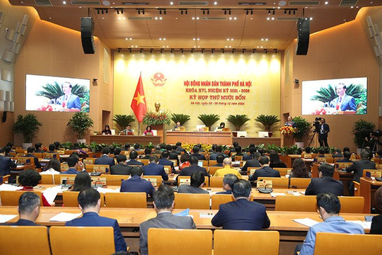 Kỳ họp thứ 15 HĐND TP. Hà Nội dự kiến xem xét, thông qua 17 nội dung quan trọng