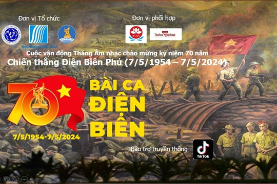 Phát động Tháng Âm nhạc chào mừng 70 năm Chiến thắng Điện Biên Phủ