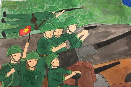 Phát động cuộc thi vẽ tranh “Hoan hô chiến sĩ Điện Biên”