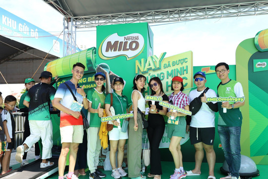 Nestlé Milo đồng hành cùng Tiền Phong Marathon 2024 tiếp sức cho thế hệ trẻ Việt Nam bền bỉ hơn