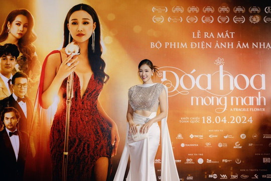 Phim điện ảnh âm nhạc “Đóa hoa mong manh” của Mai Thu Huyền ra mắt khán giả Việt Nam