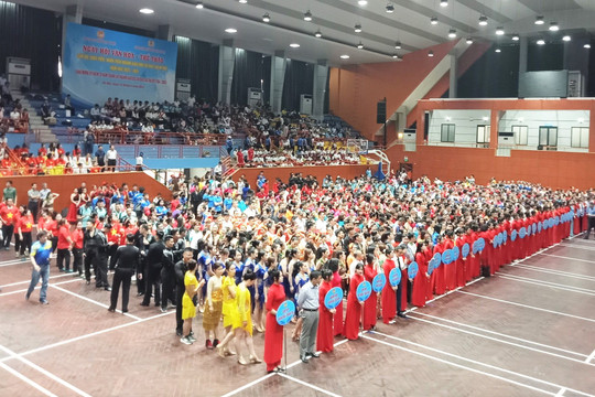 Khai mạc Ngày hội Văn hóa - Thể thao ngành Giáo dục Hà Nội năm 2023-2024