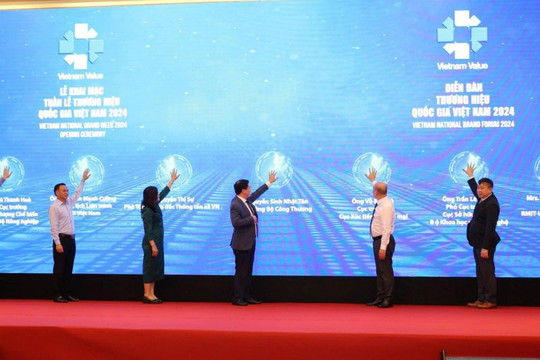 Khai mạc Tuần lễ Thương hiệu quốc gia Việt Nam 2024