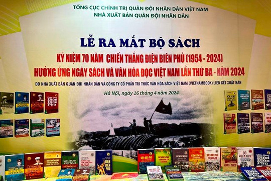 Ra mắt bộ sách nhân kỷ niệm 70 năm Chiến thắng Điện Biên Phủ