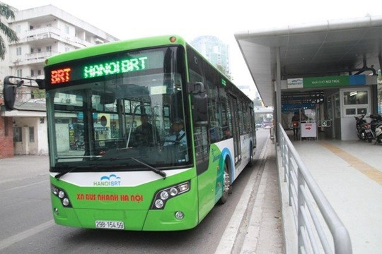 Hà Nội có kế hoạch xây dựng đường sắt đô thị thay thế tuyến buýt nhanh BRT