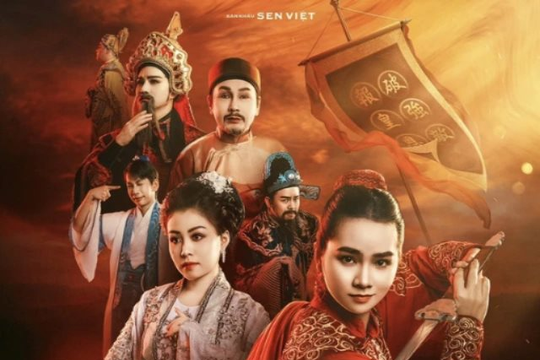 Sân khấu Sen Việt ra mắt vở Nhạc kịch "Lá cờ thêu sáu chữ vàng"