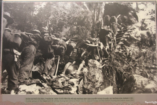 Giới thiệu 100 hình ảnh, tài liệu về “Đường Trường Sơn - Đường Hồ Chí Minh huyền thoại”