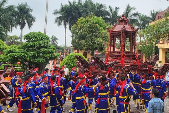 Lễ hội truyền thống Bổng Điền đón Bằng công nhận Di sản văn hóa phi vật thể quốc gia
