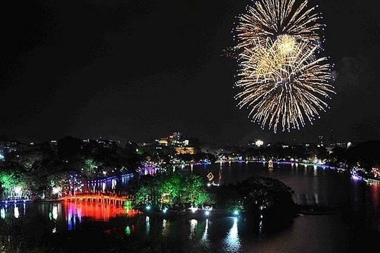 Hà Nội tổ chức 6 điểm bắn pháo hoa kỷ niệm 70 năm ngày Giải phóng Thủ đô