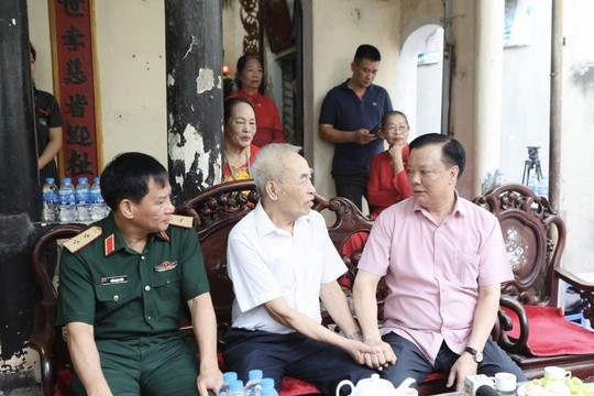 Thành phố Hà Nội gặp mặt, tri ân các chiến sĩ Điện Biên, TNXP, Dân công hỏa tuyến trực tiếp tham gia chiến dịch Điện Biên Phủ