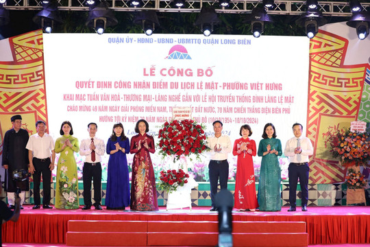 "Làng rắn Lệ Mật" chính thức trở thành điểm du lịch cấp thành phố Hà Nội