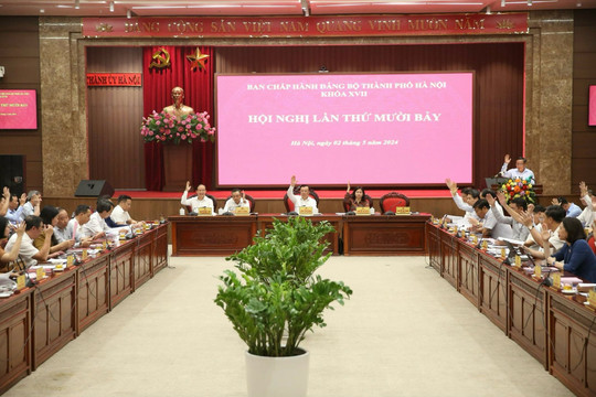 Ban Chấp hành Đảng bộ Hà Nội lần đầu cho ý kiến về nội dung Đại hội Đảng bộ Thành phố khóa XVIII