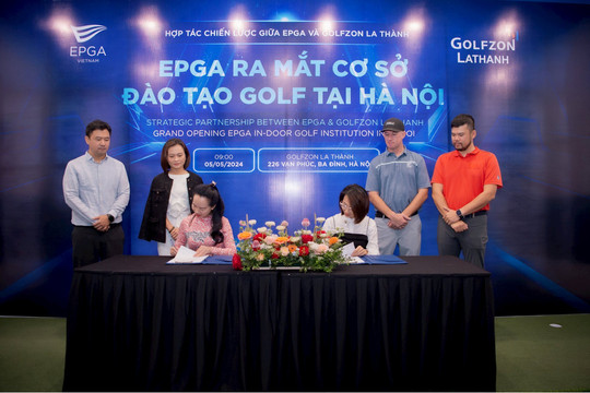 EPGA hợp tác Golfzon La Thành: Mở rộng đào tạo golf chất lượng cao tại Hà Nội