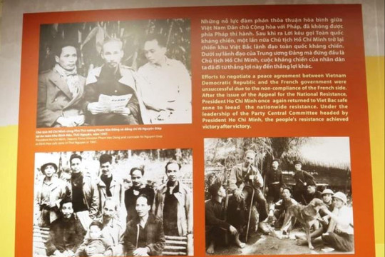 Trưng bày chuyên đề “Chiến thắng lịch sử Điện Biên Phủ - Bản hùng ca thời đại Hồ Chí Minh”