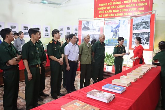 Huyện Phú Xuyên (Hà Nội): Tổ chức triển lãm Chiế thắng Điện Biên Phủ và tri ân các chiến sĩ