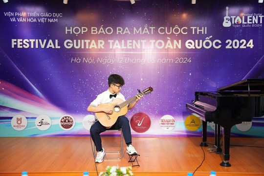 Tổ chức festival tài năng guitar trên phạm vi toàn quốc