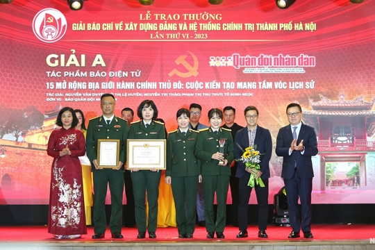 Tổ chức Giải Báo chí về xây dựng Đảng và hệ thống chính trị thành phố Hà Nội lần thứ VII năm 2024